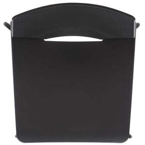 Safavieh Nellie Molded Plastic Dining Chair - Set of 2 Black Pp / Metal SFV6904B-SET2