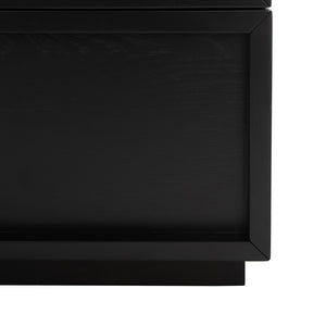 Safavieh Zeus 2 Drawer Nightstand Black SFV7205C