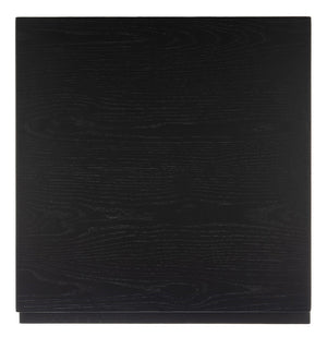 Safavieh Zeus 2 Drawer Nightstand Black SFV7205C