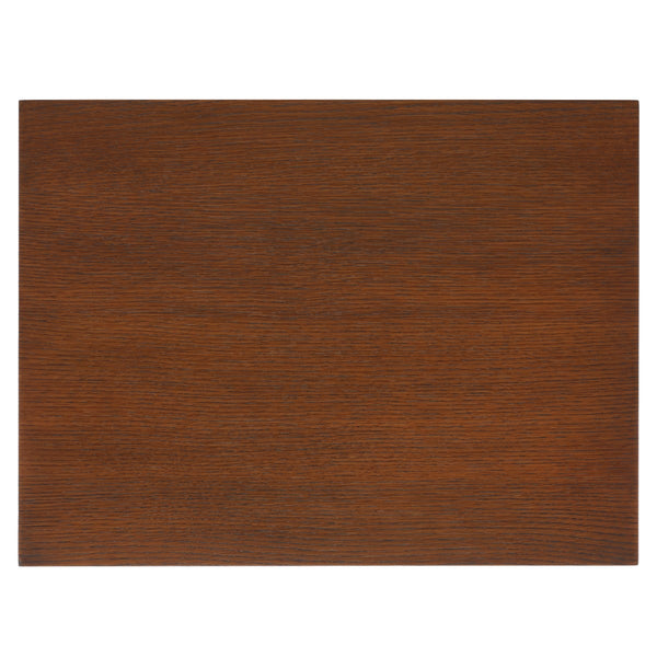 Safavieh Patty 2 Drawer Nightstand Walnut  SFV7207B