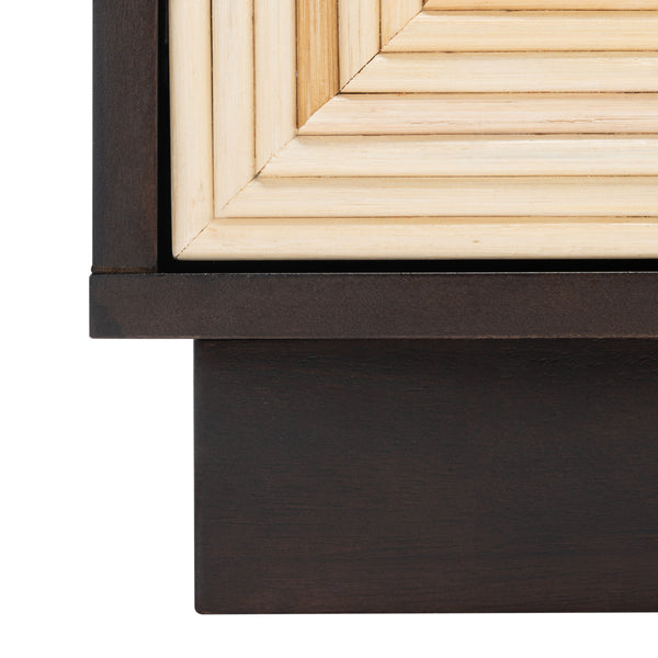 Stassie 1 Drawer Cane Nightsta