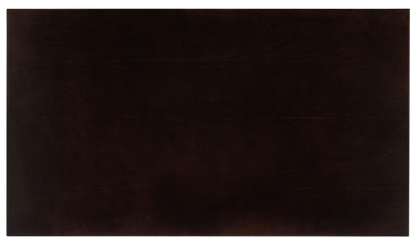 Stassie 5 Drawer Cane Chest - Coastal Chic Dresser with Natural Finish and Black Wood Frame Design