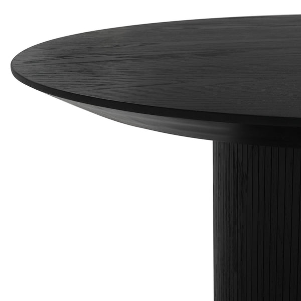Safavieh Barnett Wood Dining Table Black Wood SFV7223A-2BX