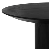 Safavieh Barnett Wood Dining Table Black Wood SFV7223A-2BX