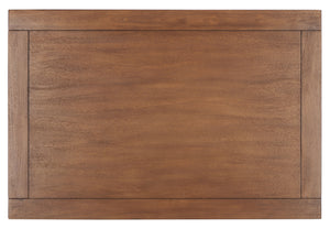 Steve 2 Drawer Wood Nightstand Brown