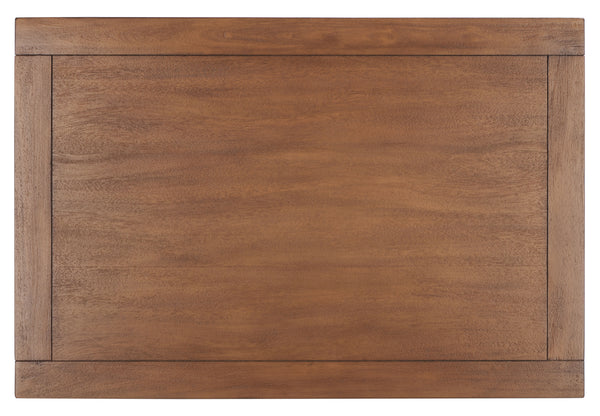 Steve 2 Drawer Wood Nightstand Brown