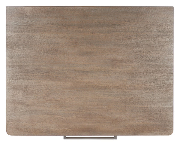 Rosey 3 Drawer Wood Nightstand Light Brown