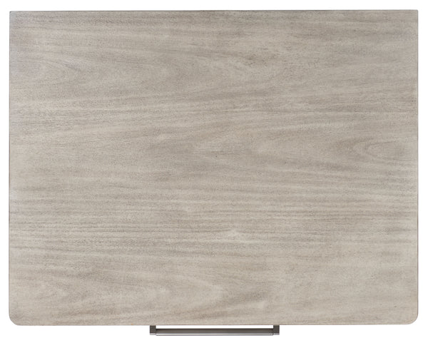 Rosey 3 Drawer Wood Nightstand Light Grey