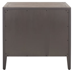 Ariella 1 Drawer Wood Nightstand Light Brown