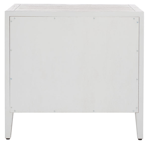 Ariella 1 Drawer Wood Nightstand Light Grey