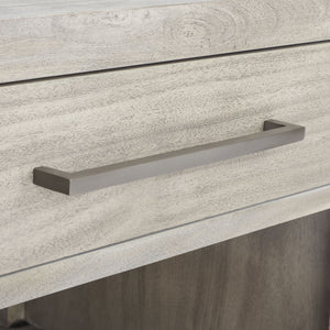 Ariella 1 Drawer Wood Nightstand Light Grey