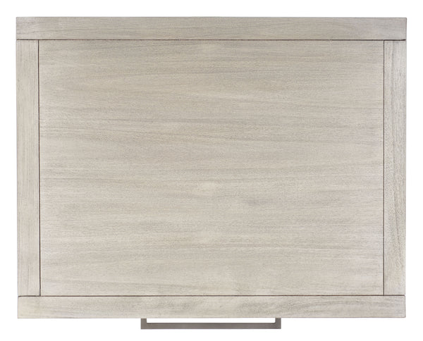 Ariella 1 Drawer Wood Nightstand Light Grey