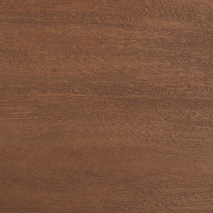 Ariella 3 Drawer Wood Nightstand Brown