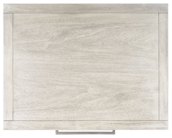 Ariella 3 Drawer Wood Nightstand Light Grey