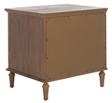 Lisabet 1 Drawer Wood Nightstand Brown