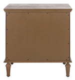 Lisabet 1 Drawer Wood Nightstand Brown