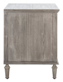 Lisabet 1 Drawer Wood Nightstand Light Grey