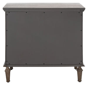 Lisabet 3 Drawer Wood Nightstand Light Brown