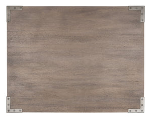 Nisha 1 Drawer Wood Nightstand Light Brown