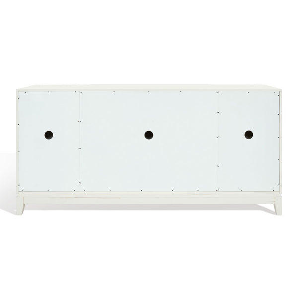 Safavieh Madeleine Mirrored Sideboard White Wood / Mirror SFV8500C