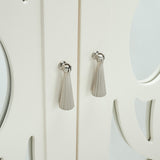 Safavieh Madeleine Mirrored Sideboard White Wood / Mirror SFV8500C