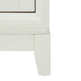 Safavieh Madeleine Mirrored Sideboard White Wood / Mirror SFV8500C