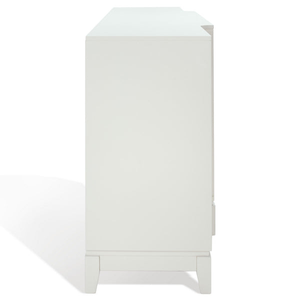 Safavieh Madeleine Mirrored Sideboard White Wood / Mirror SFV8500C