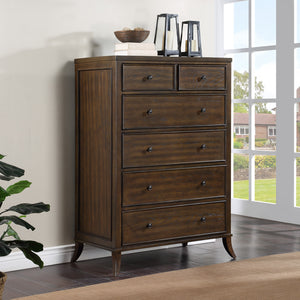 Safavieh Tobias 6 Drawer Tall Dresser SFV8504A