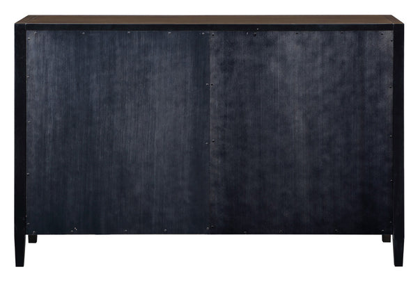 Safavieh Tompkins 6 Drawer Dresser in Dark Walnut SFV8506A