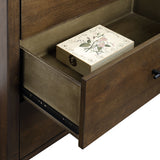 Safavieh Tompkins 6 Drawer Dresser in Dark Walnut SFV8506A