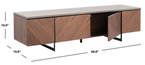 Archie Chevron Tv Stand
