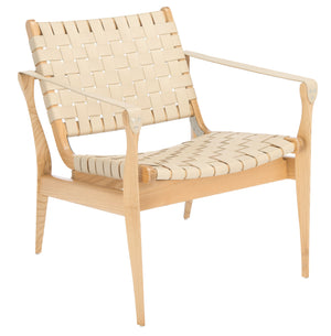 Dilan Leather Safari Chair