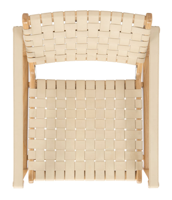 Dilan Leather Safari Chair