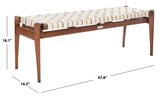 Dilan Leather Bench