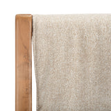 Osmond Linen Sling Chair Sand / Natural