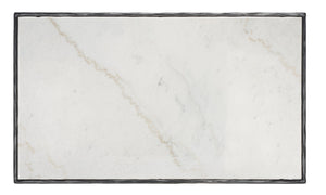 Safavieh Jessa Rectangle Metal Coffee Table Black / White Forged Metal / White Marble / Mdf SFV9500D