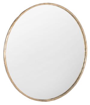 Renee Round Metal Mirror Brass Forged Metal / Mirror SFV9507A