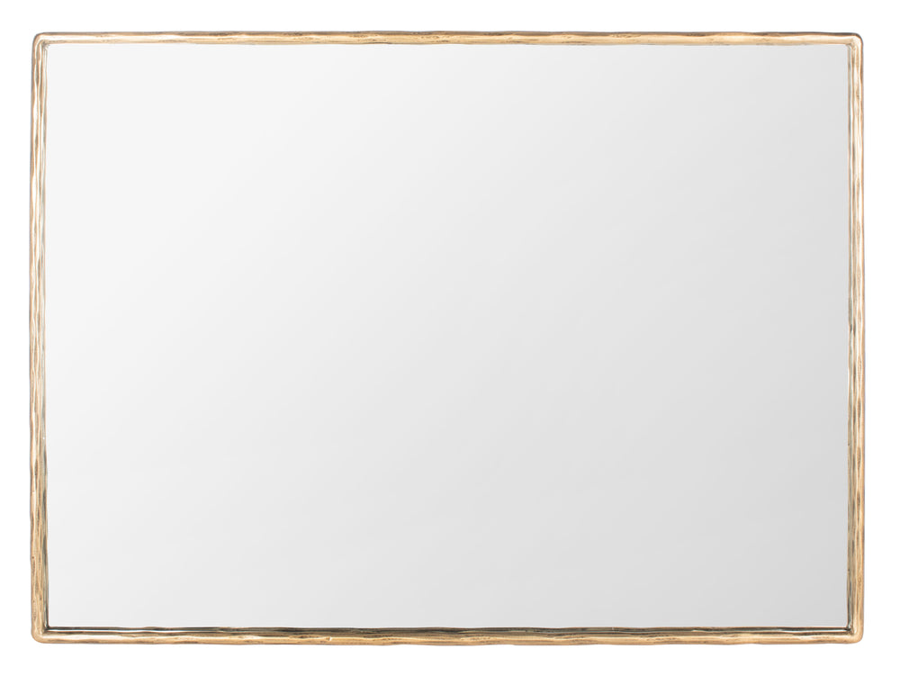 Trish Large Rectangle Metal Mirror Brass Forged Metal / Mirror SFV9508A