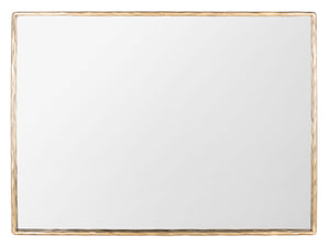 Trish Large Rectangle Metal Mirror Brass Forged Metal / Mirror SFV9508A