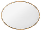 Jebediah Oval Metal Mirror Brass Forged Metal / Mirror SFV9510A