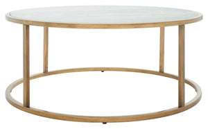 Safavieh Brynna Round Marble Coffee Table SFV9514A