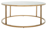 Safavieh Brynna Round Marble Coffee Table SFV9514A