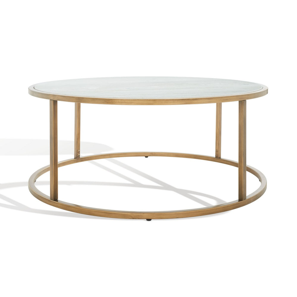 Safavieh Brynna Round Marble Coffee Table SFV9514A