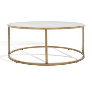 Safavieh Brynna Round Marble Coffee Table SFV9514A