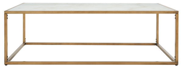 Safavieh Brynna Rectangle Marble Coffee Table SFV9515A