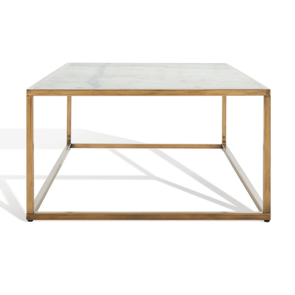 Safavieh Brynna Rectangle Marble Coffee Table SFV9515A