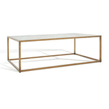 Safavieh Brynna Rectangle Marble Coffee Table SFV9515A