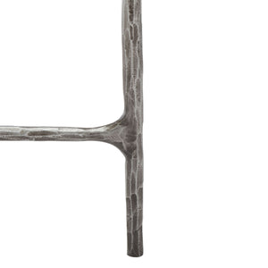 Safavieh Jessa Metal Coffee Table Silver Metal / Tempered Glass SFV9520B