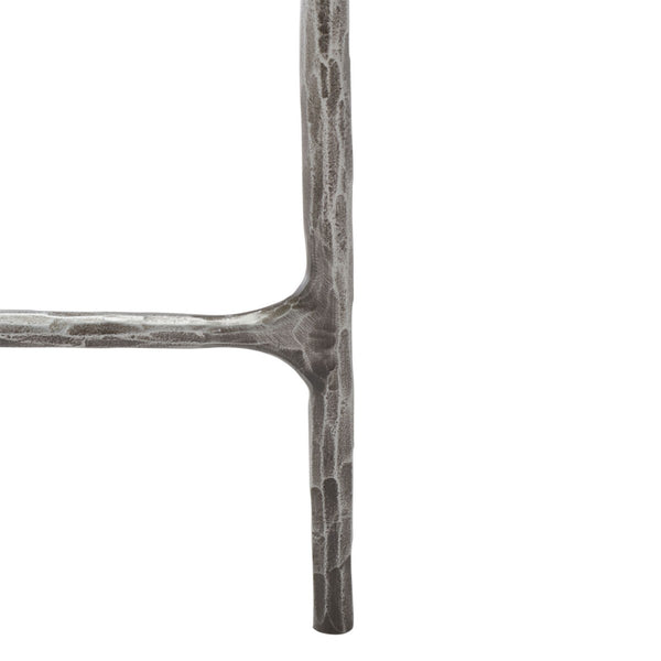 Safavieh Jessa Metal Coffee Table Silver Metal / Tempered Glass SFV9520B