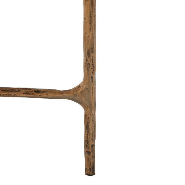 Safavieh Jessa Metal Coffee Table Brass / White Metal / White Marble / Mdf SFV9520C